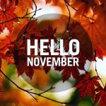 Привет ноябрь — красивые открытки и картинки