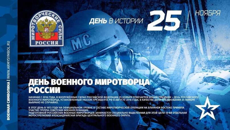 День российского военного миротворца - картинки на 25 ноября (1)