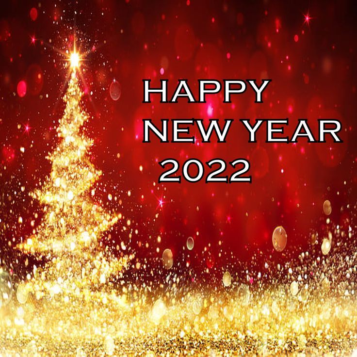 Картинки поздравления с Новым годом 2022 на английском языке (3)