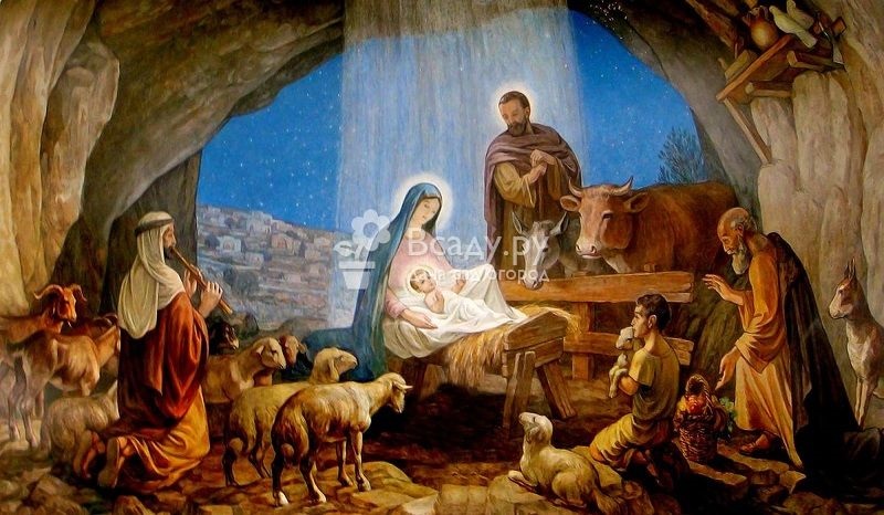 Картинки и открытки на 7 января Православное Рождество Христово (6)