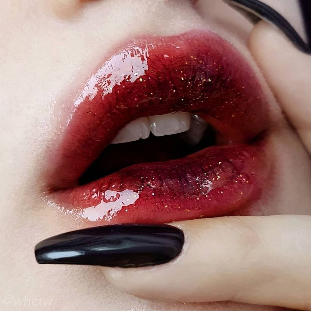 Красивые картинки в крови в губы для заставки - подборка (2)