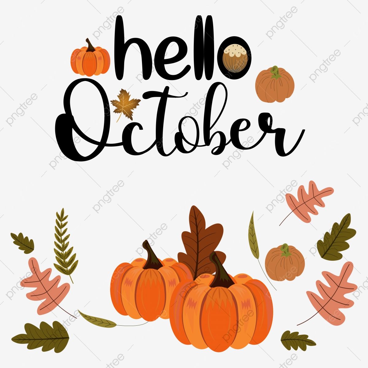 Привет октябрь   прикольные картинки и открытки (7)