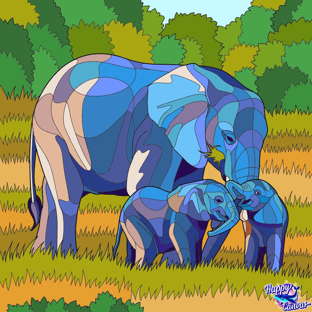 Картинки слона для детей нарисованные в хорошем качестве (3)