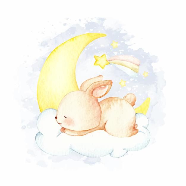 Красивые картинки для детей ребенок спит, сон младенца - рисунки (21)