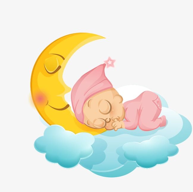 Красивые картинки для детей ребенок спит, сон младенца - рисунки (24)