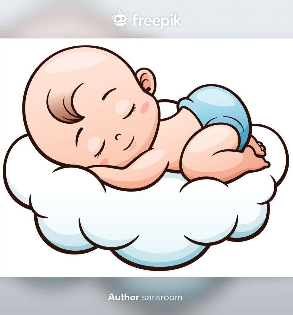 Красивые картинки для детей ребенок спит, сон младенца - рисунки (9)