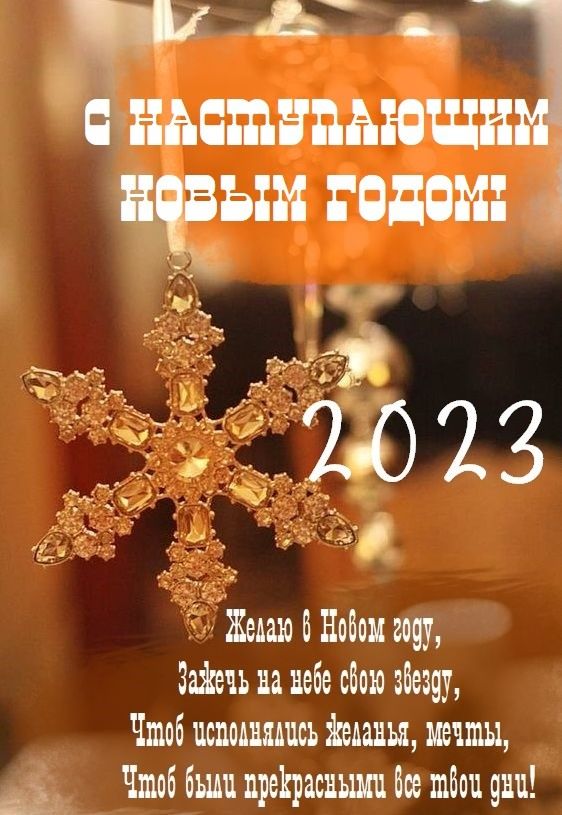 Теплые пожелания и открытки с Новым годом 2023 (4)