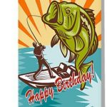 Красивая картинка рыбка с днем рождения в поздравлениях