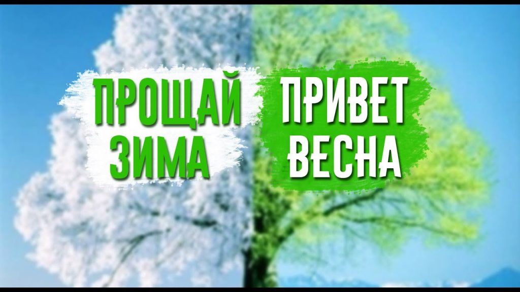 Прикольные картинки прощай весна