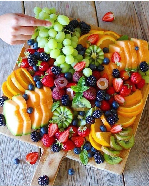 Красивый завтрак с фруктами на фото (18)