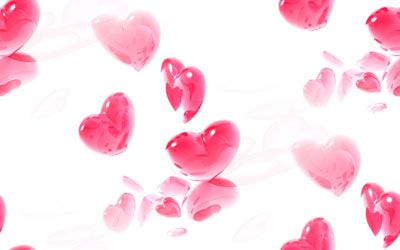 Розовые сердечки девушке для пожеланий (43)