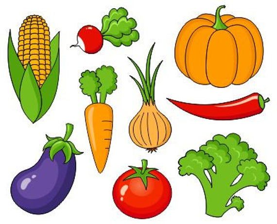 Изображение фруктов и овощей картинки для детей (17)