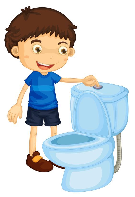 Красивая картинка Мальчик и Девочка для туалета (4)