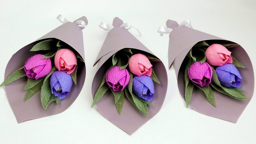 Красивые и нежные тюльпаны в открытках на 8 марта (8)