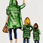 Мама и две дочки рисунки — подборка