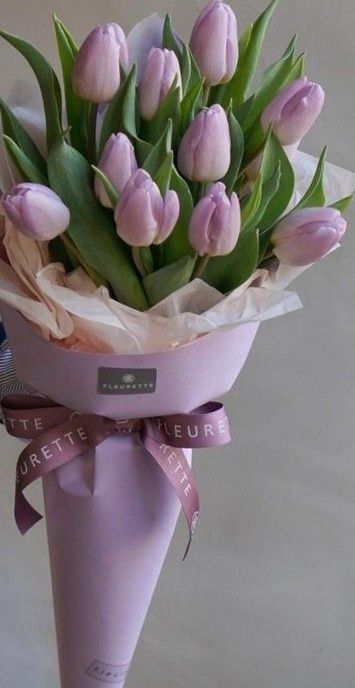 Букет нежных тюльпанов - обои на телефон (30)