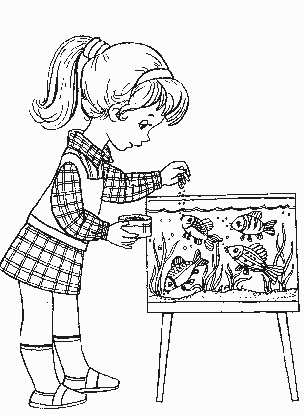 Как я помогаю маме - рисунок для детей (5)