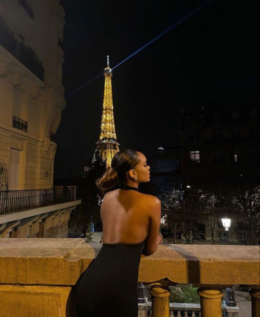 Осень в Париже обои на заставку Айфона (22)