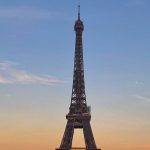Осень в Париже обои на заставку Айфона