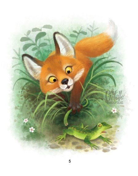 Красивые рисунки на тему лесные животные (26)