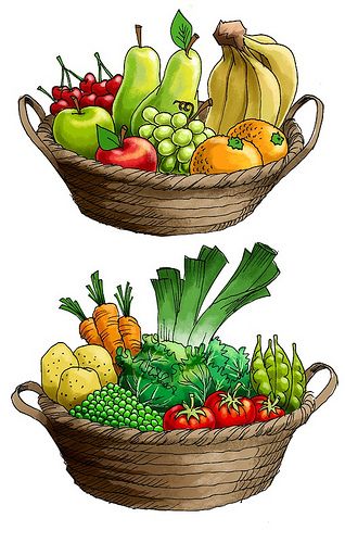 Урожай овощей и фруктов картинки (23)