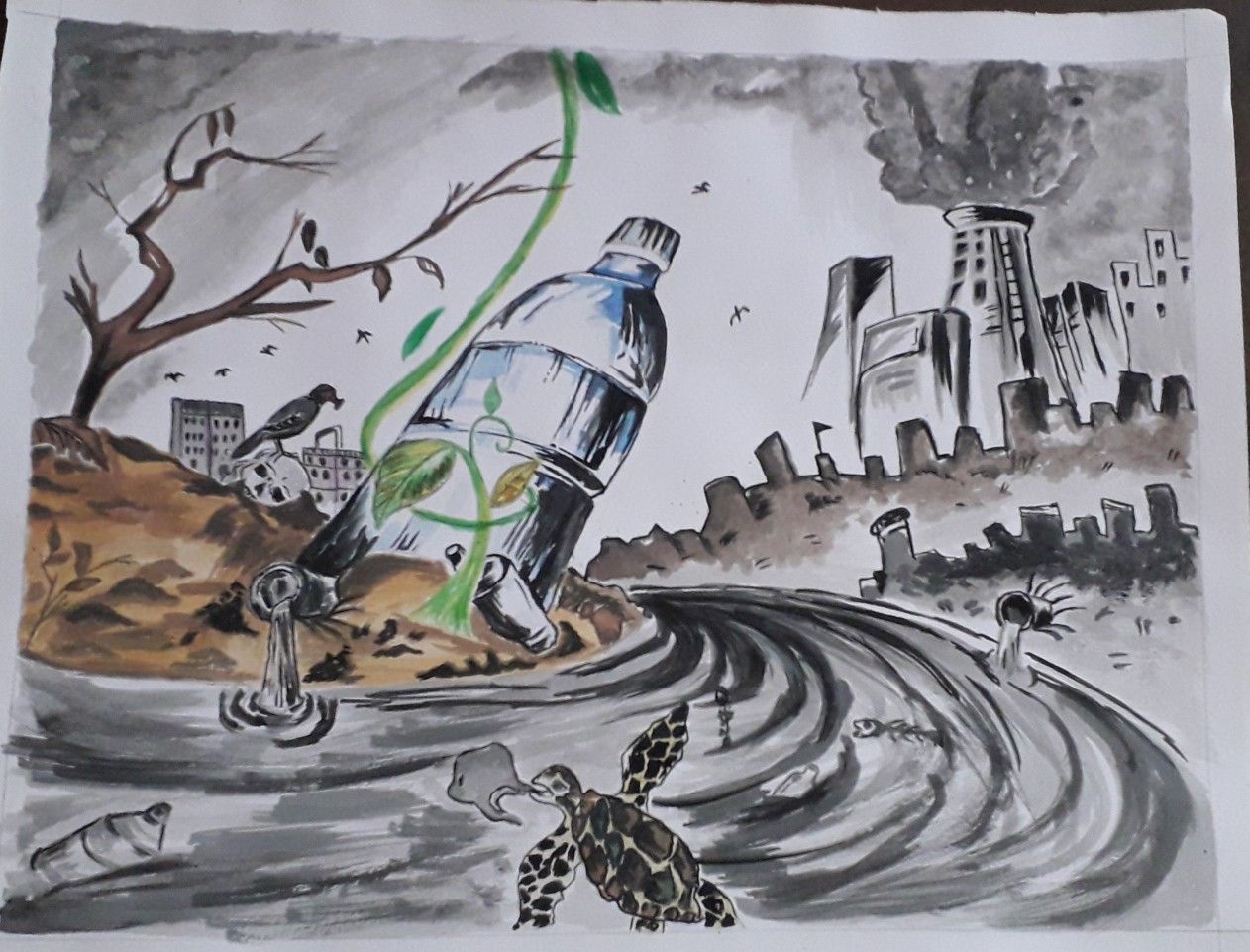 Загрязнение воды картинки для детей (6)