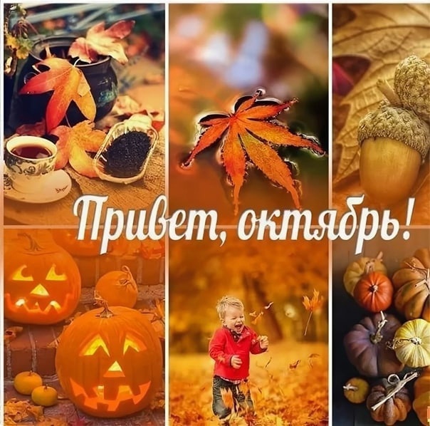 Здравствуй, октябрь - красивые картинки с пожеланиями (16)