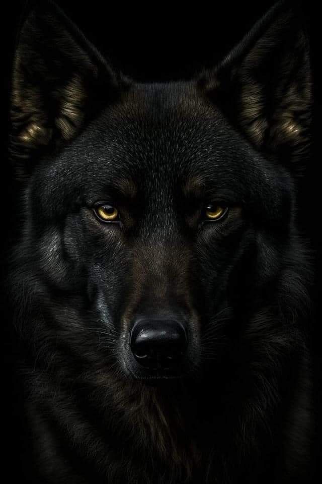 Лучшие фото волка в темноте   сборка (10)