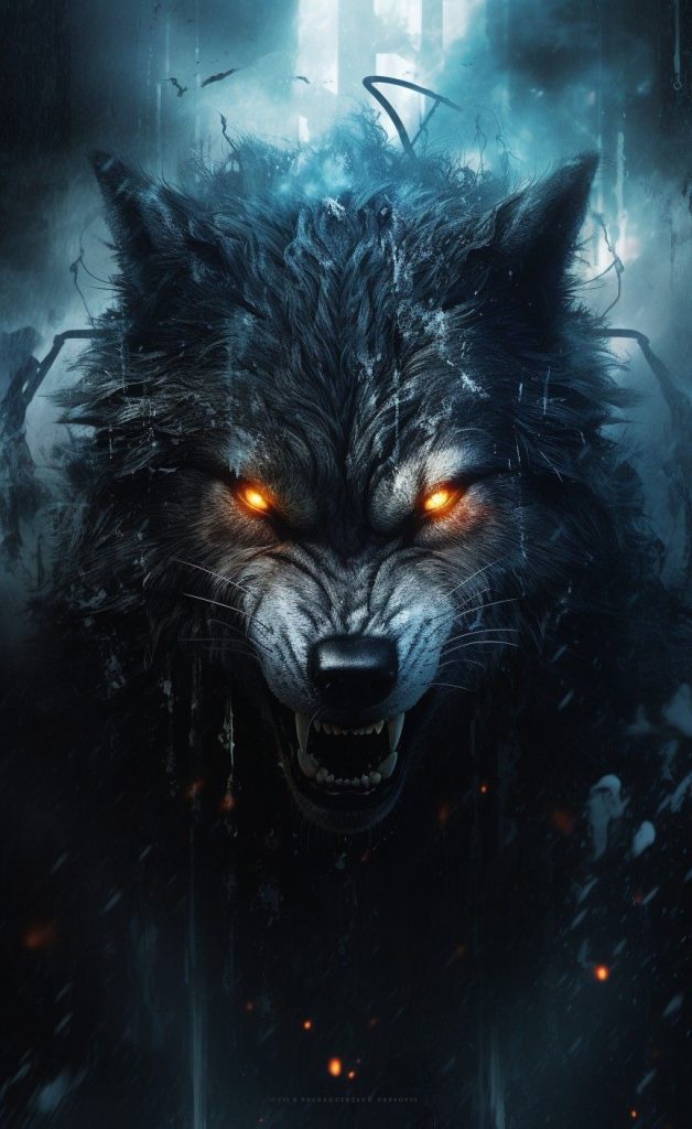 Лучшие фото волка в темноте - сборка (24)