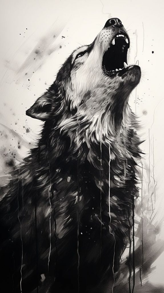 Лучшие фото волка в темноте - сборка (27)