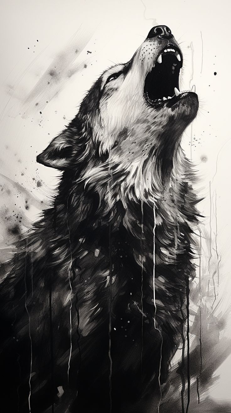 Лучшие фото волка в темноте   сборка (27)
