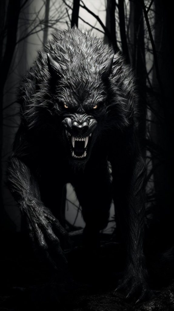 Лучшие фото волка в темноте - сборка (28)