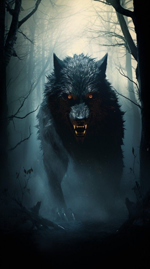 Лучшие фото волка в темноте - сборка (30)