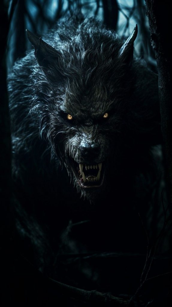 Лучшие фото волка в темноте - сборка (31)