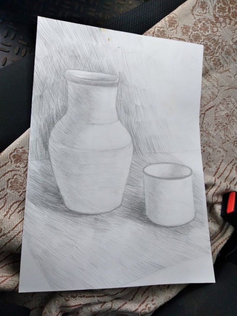 Картинки для срисовки карандашом ваза (14)