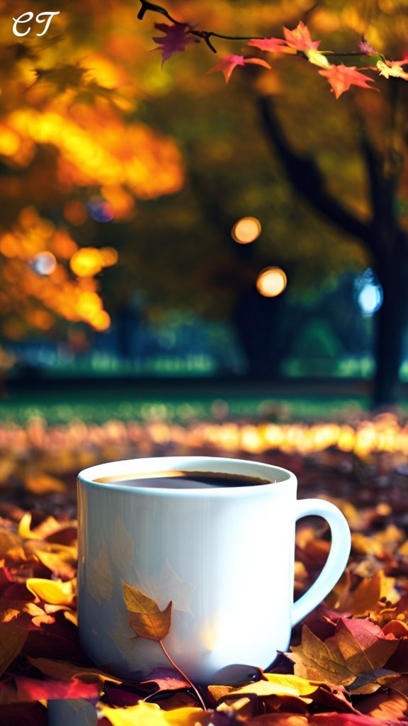 Приятного осеннего утра с кофе на 2023 год в картинках (10)