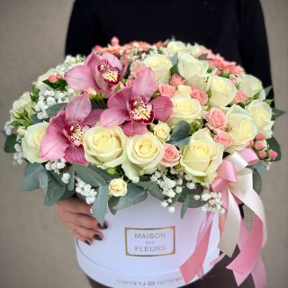 Цветы в коробке красивые фото для вашей аватарки (22)
