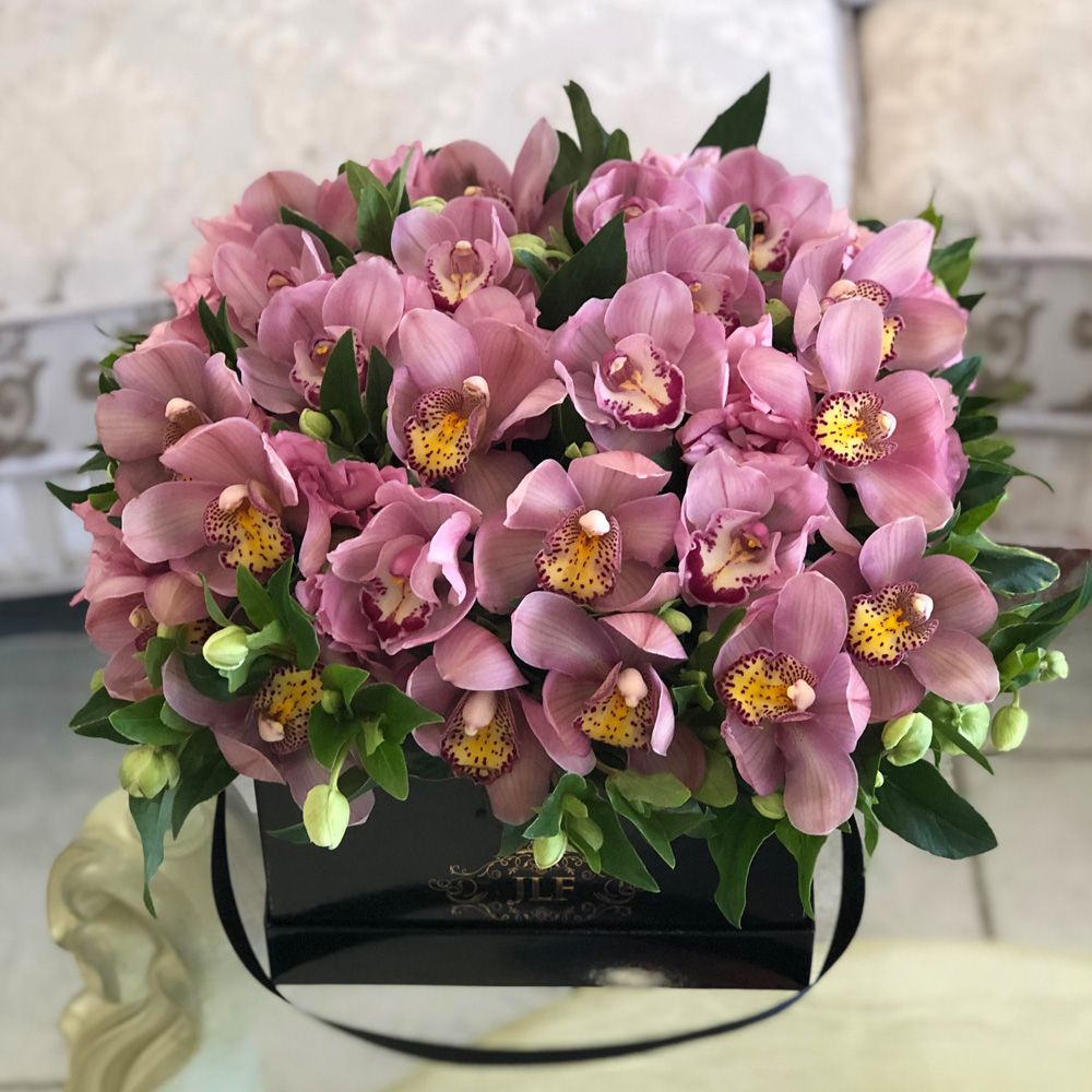 Открытки букет орхидей с днем рождения (26)