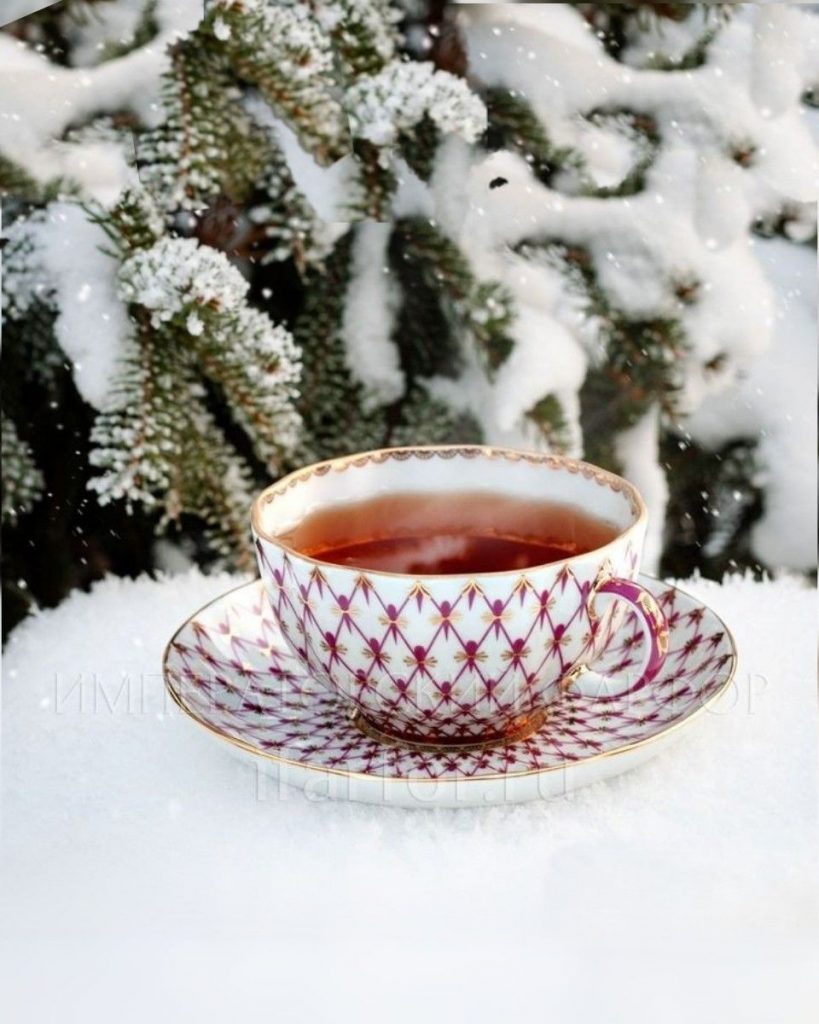 Вкусный кофе и теплое утро зимы - милые открытки (7)