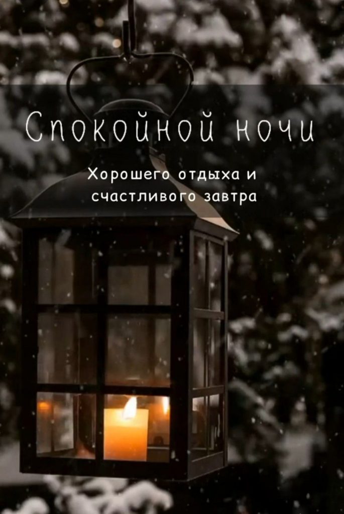 Доброй ночи зима и декабрь - картинки на ночь (19)