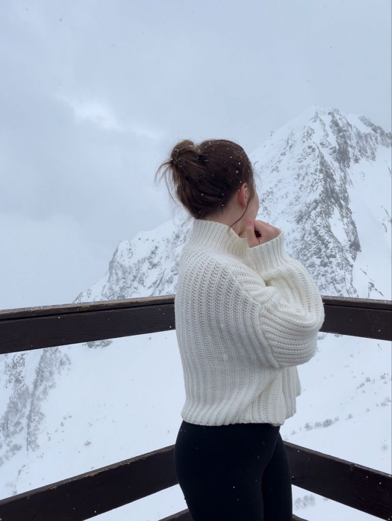Лучшие фото девушка со спины зимой на аву (30)