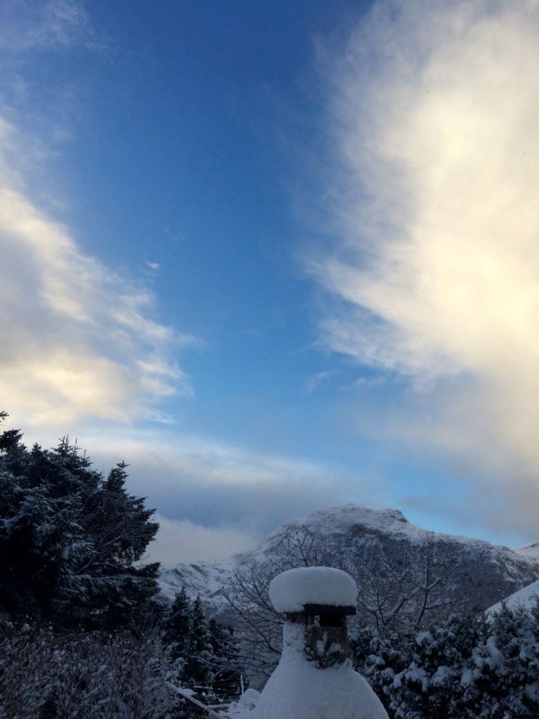 Небо зимой - красивые картинки и фото обои (13)