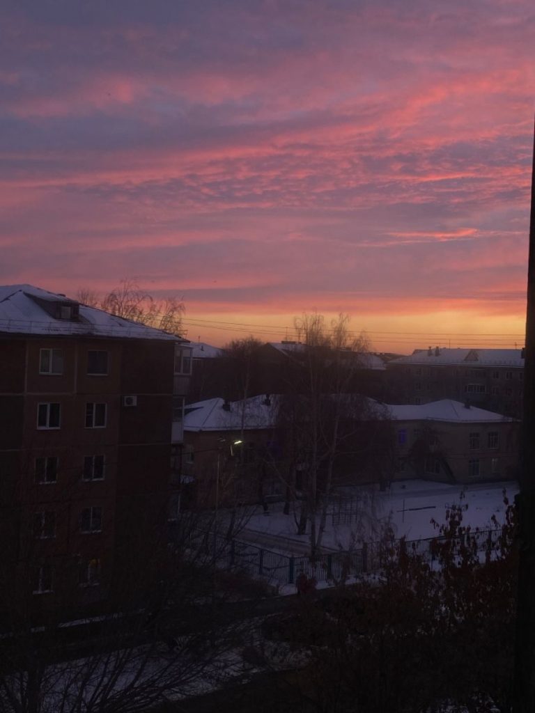 Небо зимой - красивые картинки и фото обои (16)