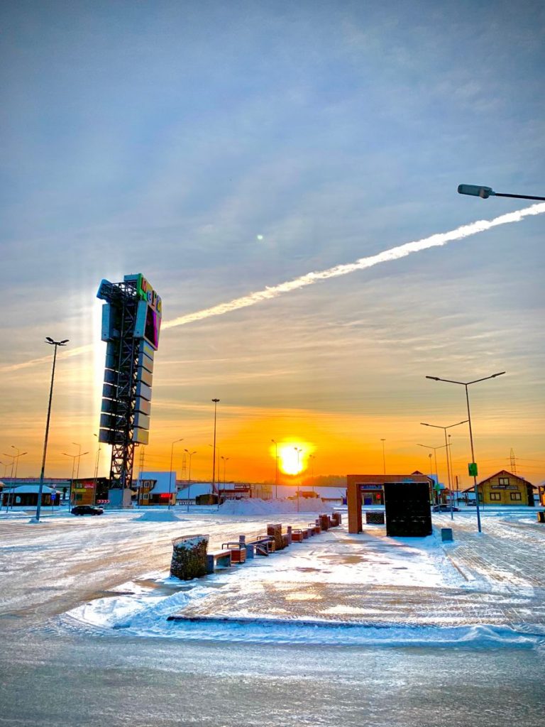 Небо зимой - красивые картинки и фото обои (2)