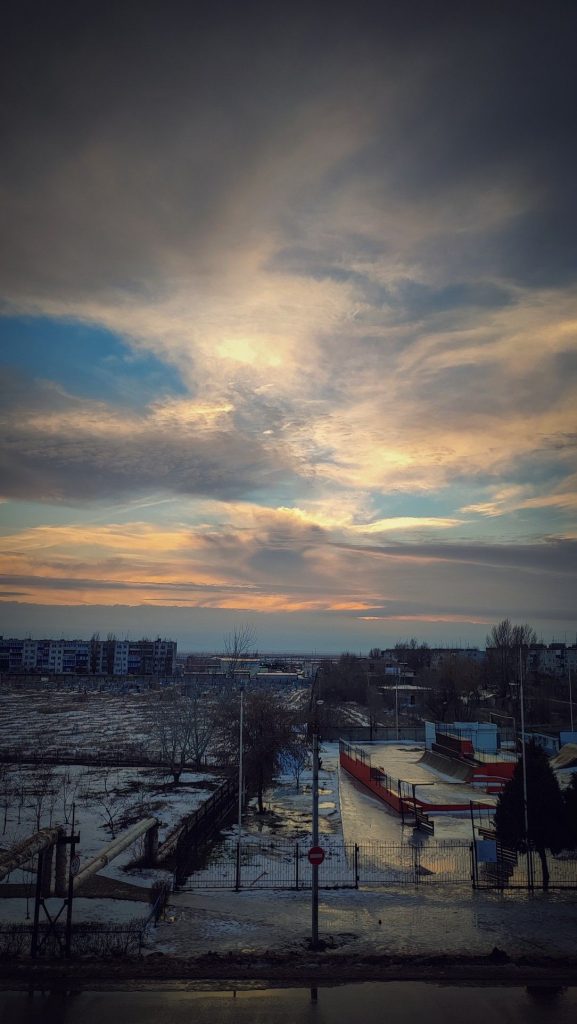 Небо зимой - красивые картинки и фото обои (24)