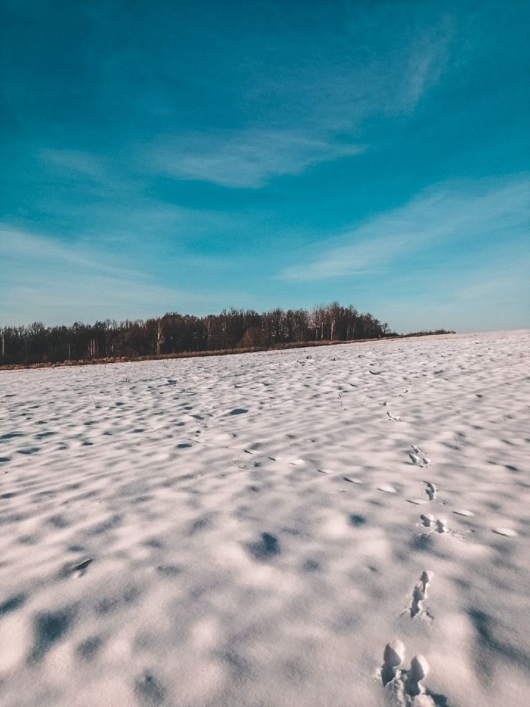 Небо зимой - красивые картинки и фото обои (27)