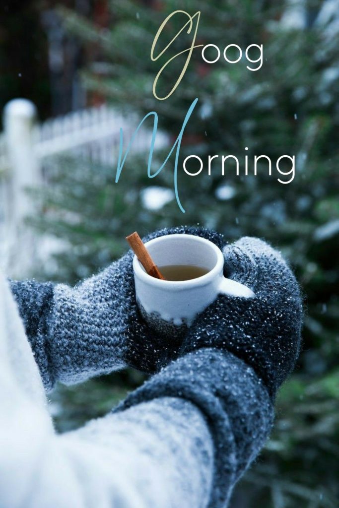 Нежные открытки для любимой с добрым утром зимы 2023 (10)
