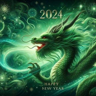 Новогоднее поздравление с 2024 годом в картинках (20)
