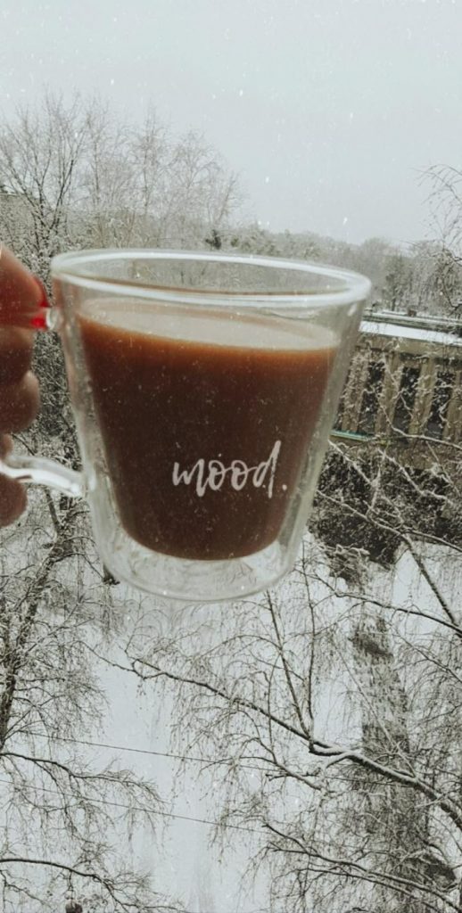 Открытки доброе утро зима и кофе (15)