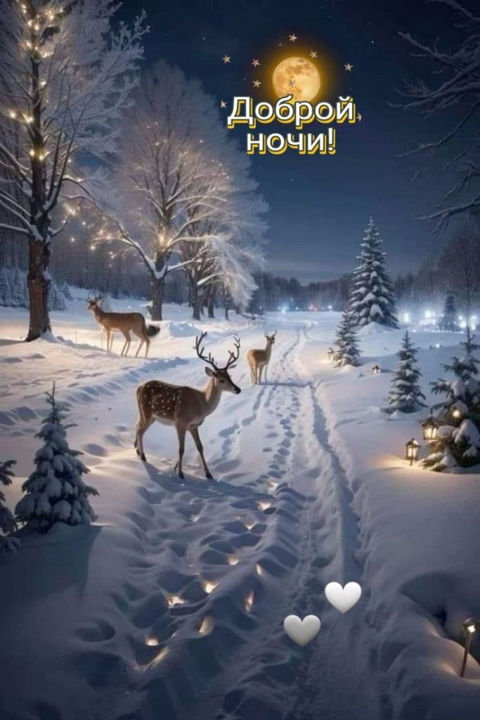 Добрых снов под тёплым одеялом - открытки на зиму (12)